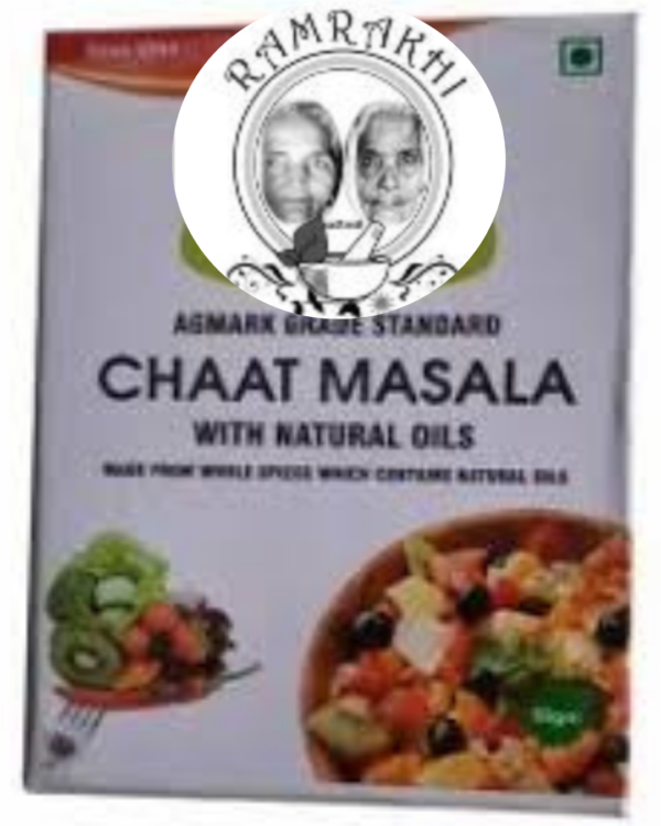 Ramrakhi Dadi Nani Chaat Masala – Tangy & Spicy Traditional Blend – Perfect for Snacks, Fruits & Street Food Flavors – 100g